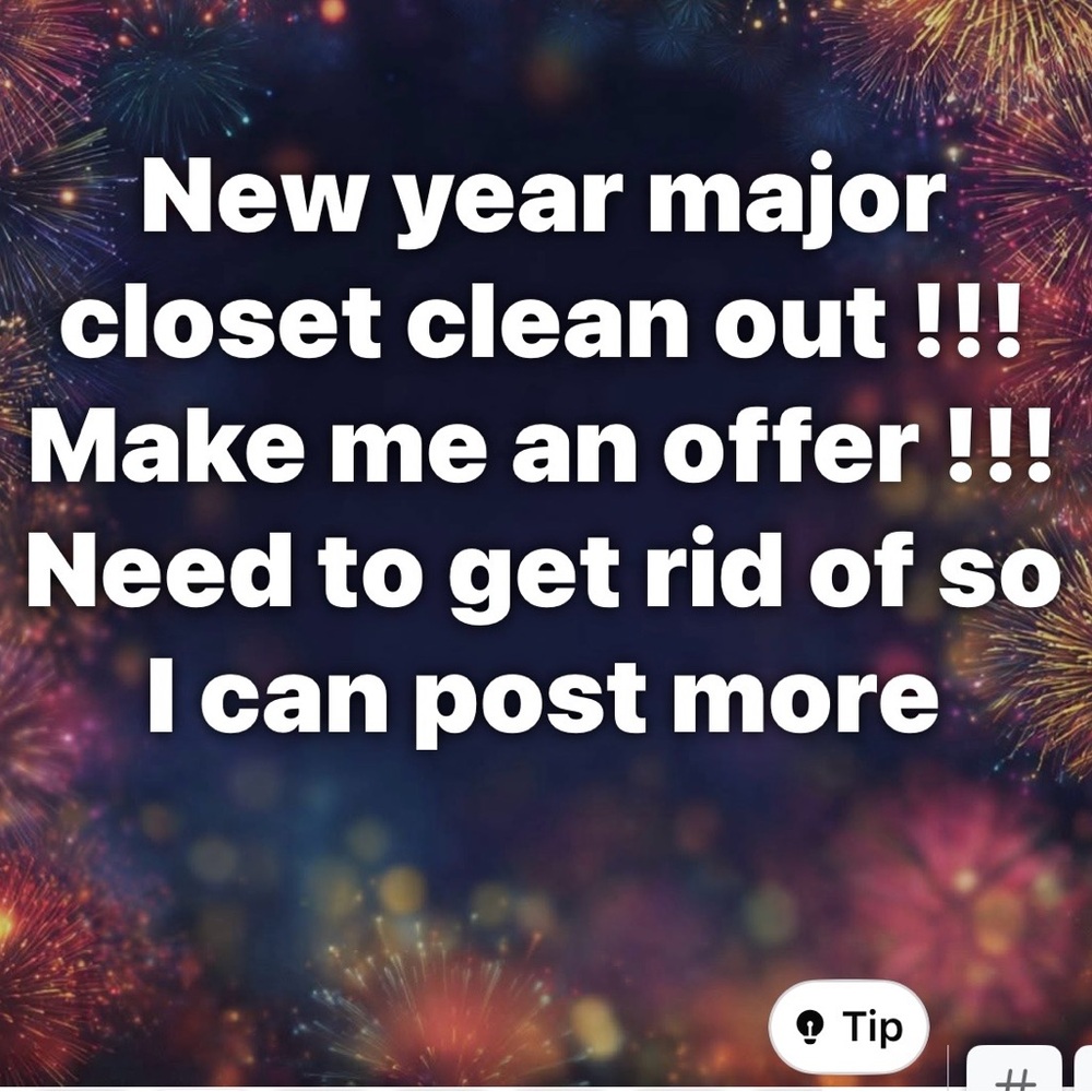 New Year Closet Clean Out Offer